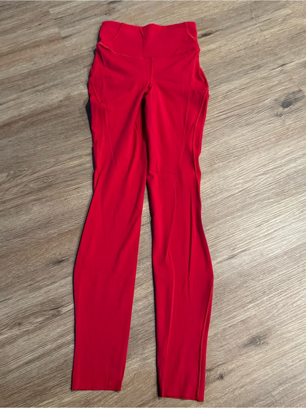 lululemon athletica Bright Red High-Rise Leggings